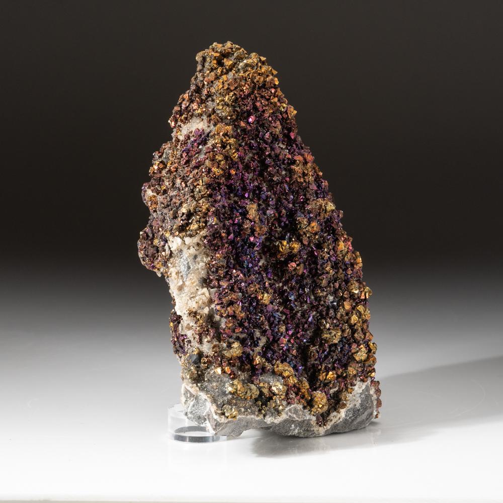 Cristal calcopyrite provenant d'une mine d'eau douce, tendance Viburnum, Missouri en vente 2