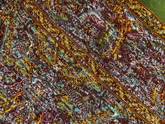 Chale Francais - Chale Lyonnais 19th Century - 3m54x1m66 - No. 1091