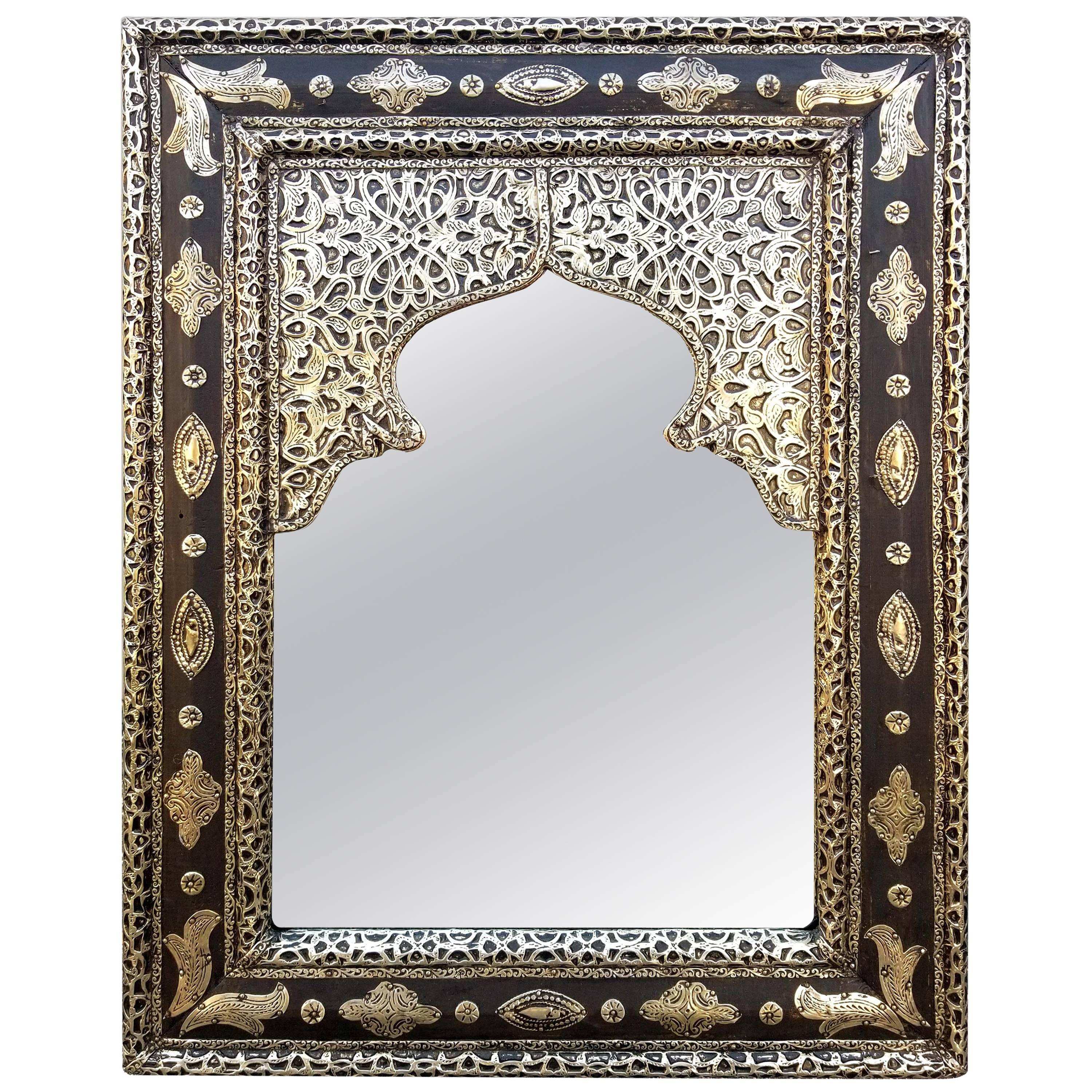 Chalet II Moroccan Bone Mirror, Marrakech For Sale