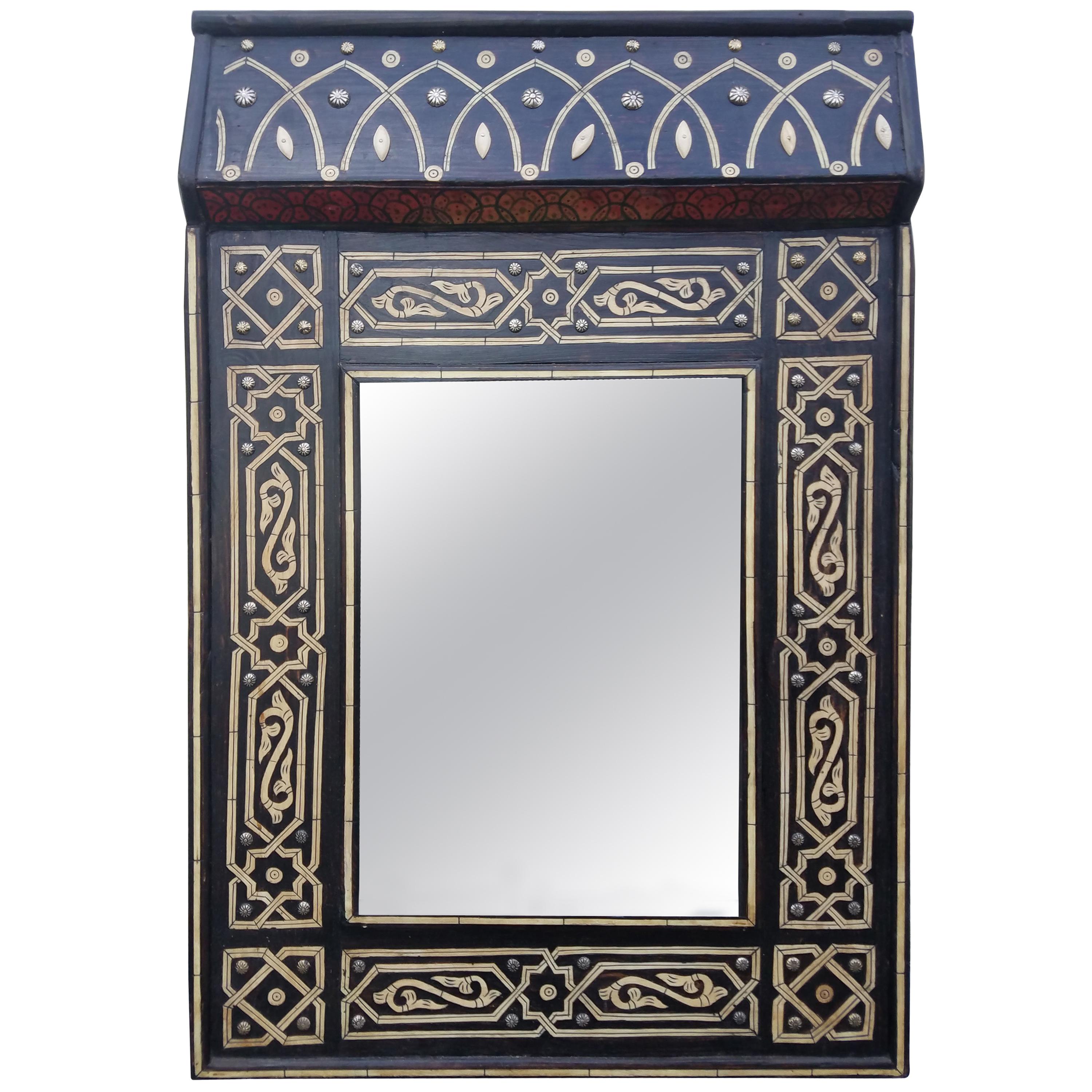 Chalet Moroccan Bone Mirror, Marrakech 1 For Sale
