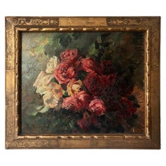 Pannello "Bouquet di rose" Jean Chaleye