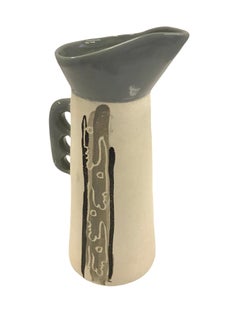 Chalice Pottery California Mid-Century Modern Tall Sculptural Ceramic Pitcher