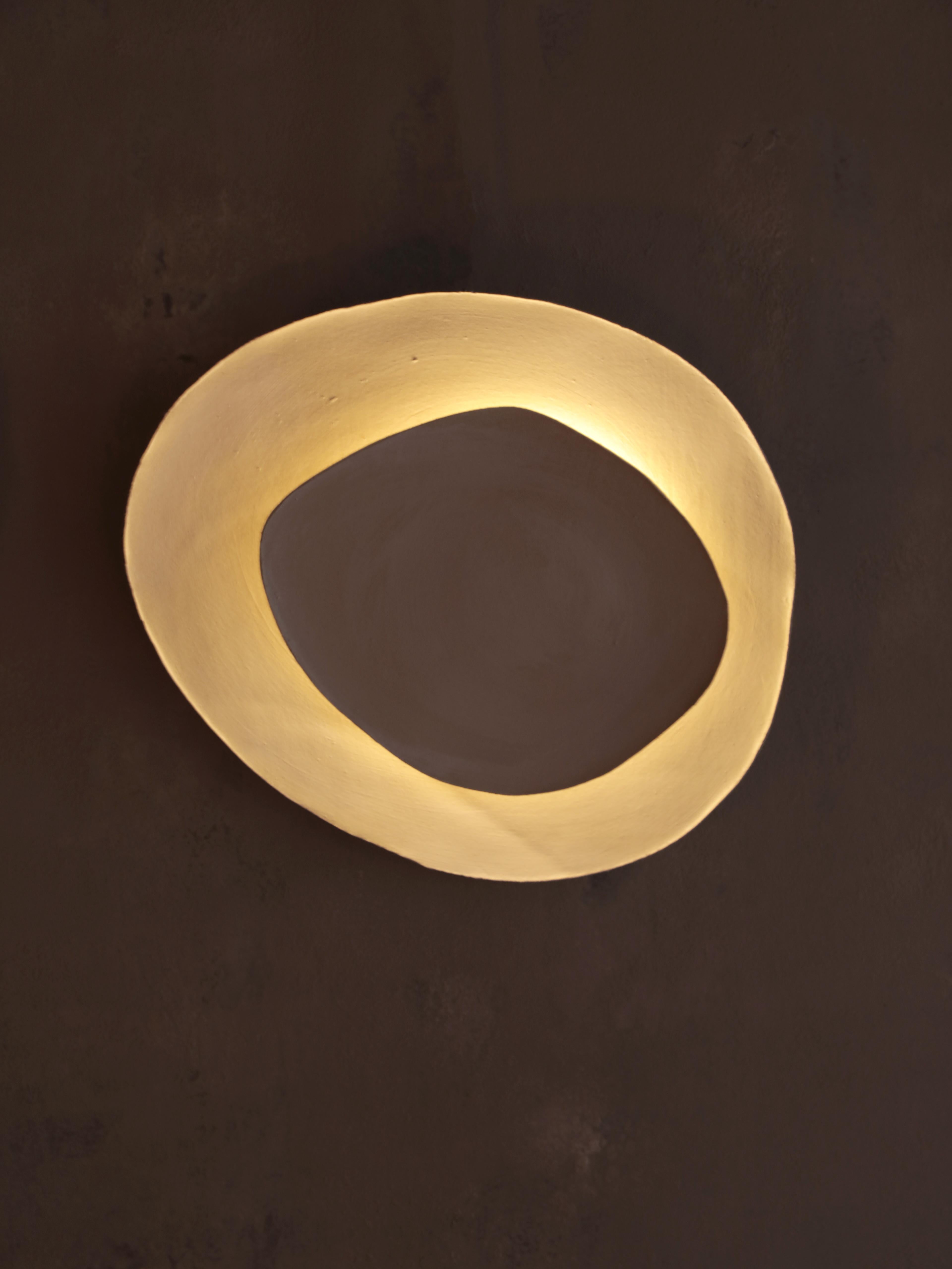 Chalk #1 Wall Light by Margaux Leycuras In New Condition For Sale In Geneve, CH