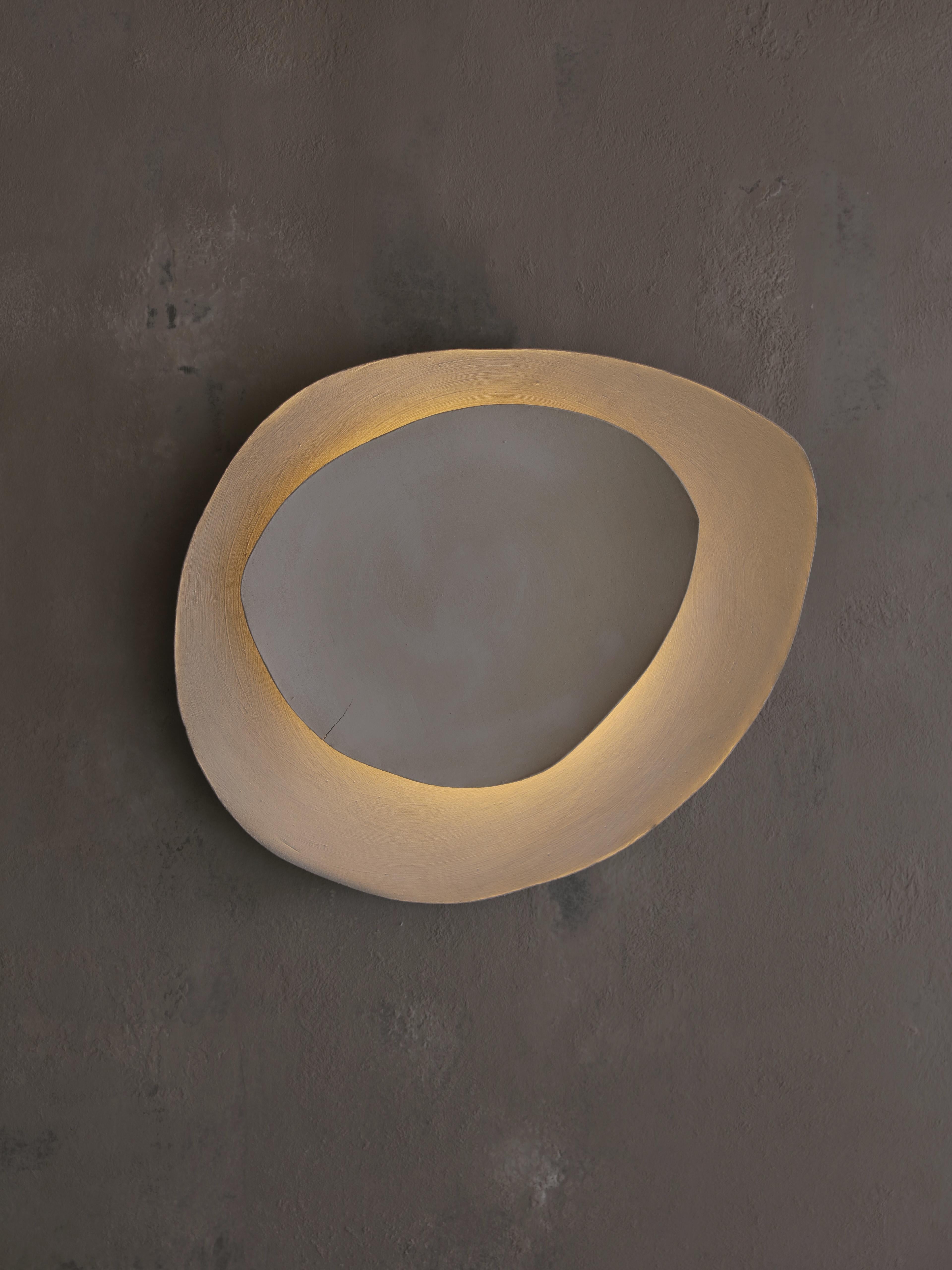 Post-Modern Chalk #2 Wall Light by Margaux Leycuras For Sale
