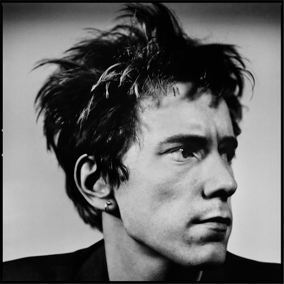 Chalkie Davies Black and White Photograph - John Lydon, Sex Pistols, London, 1981