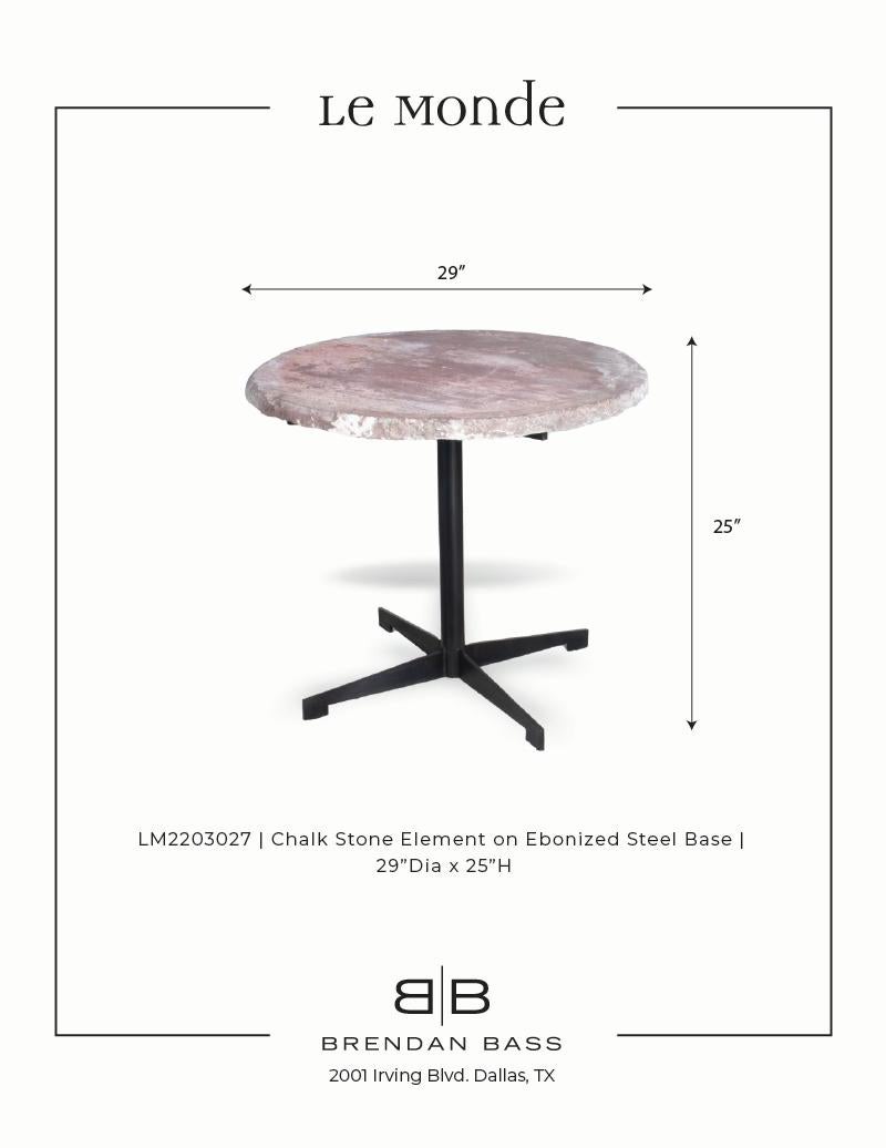 Chalkstone Top on Steel Base For Sale 1