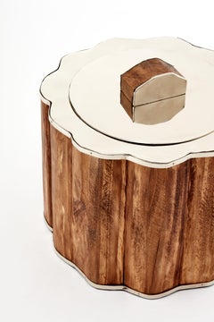 Chalten Wood & Alpaca Silver Ice Bucket