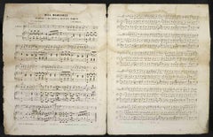 Album Gustave Nadaud-Mes Mémoires - Lithograph by Cham - Mid 19th Century