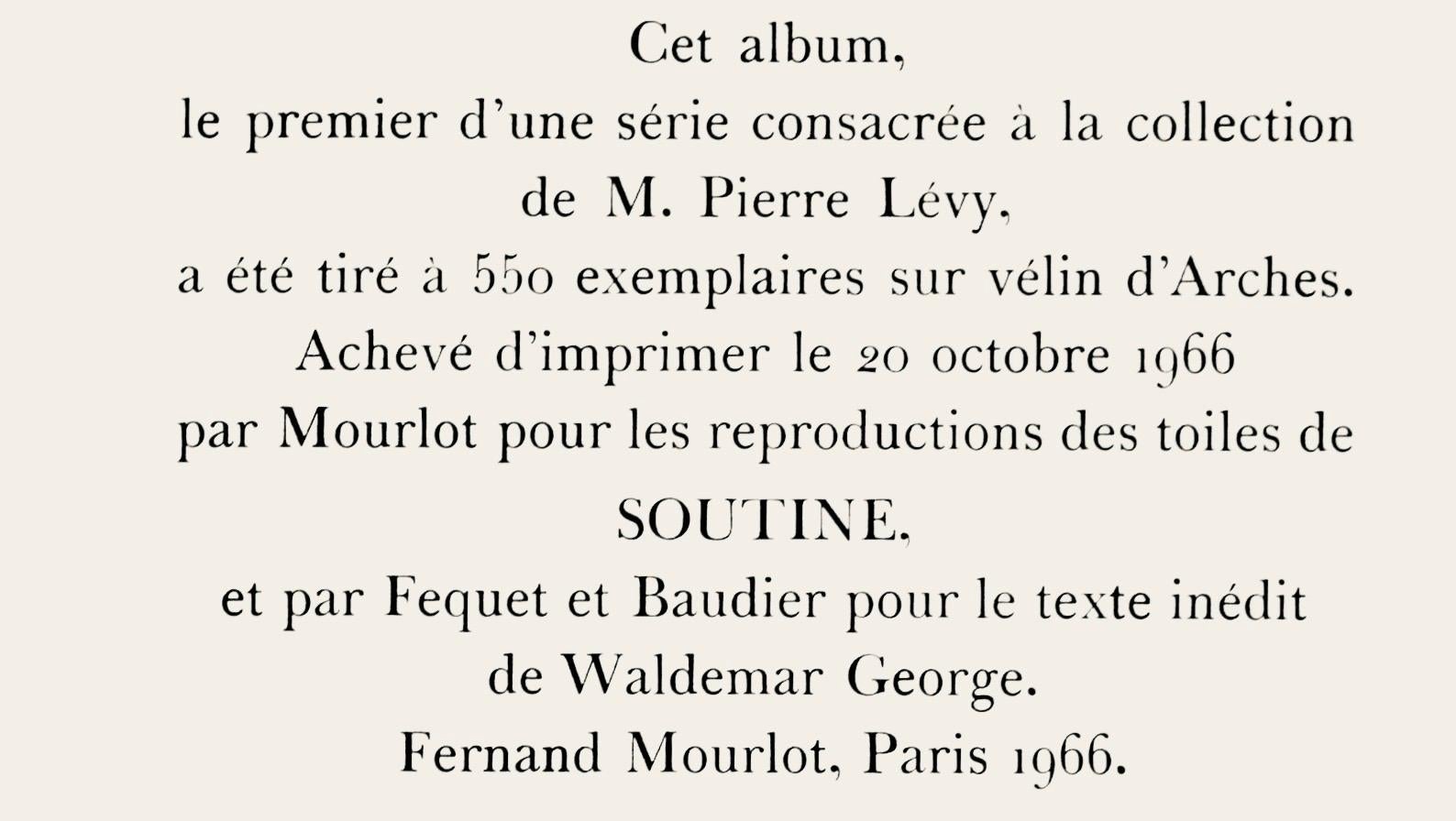 Chaim Soutine, Death in Pieces, extrait de Soutine, I, 1966 (d'après) en vente 2