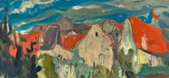 Chaim Soutine, Paysage à Cagnes, extrait de Soutine, I, 1966 (d'après)