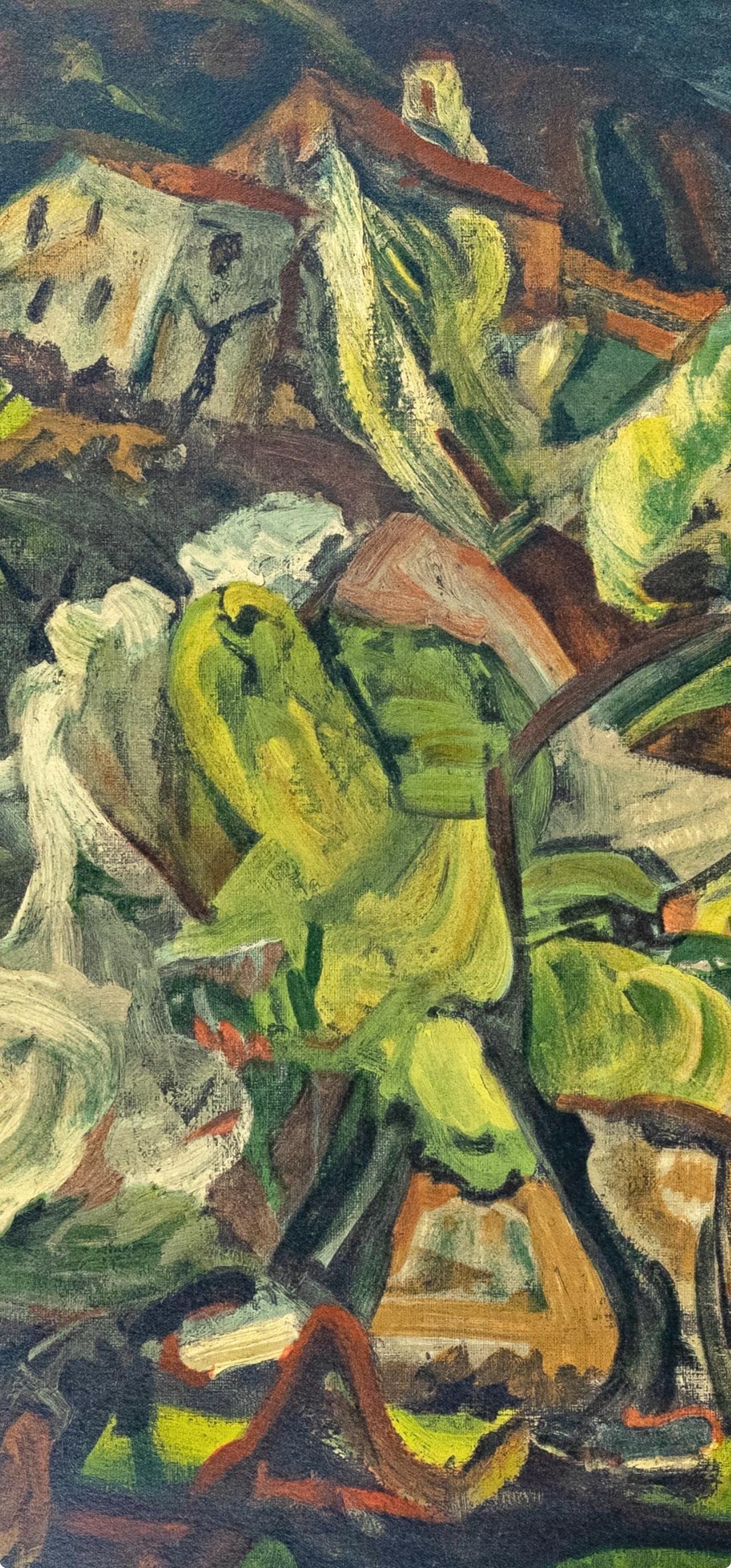 Chaim Soutine, Paysage à Cagnes, extrait de Soutine, I, 1966 (d'après) - Print de Chaïm Soutine