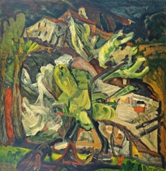 Chaim Soutine, Paysage à Cagnes, extrait de Soutine, I, 1966 (d'après)