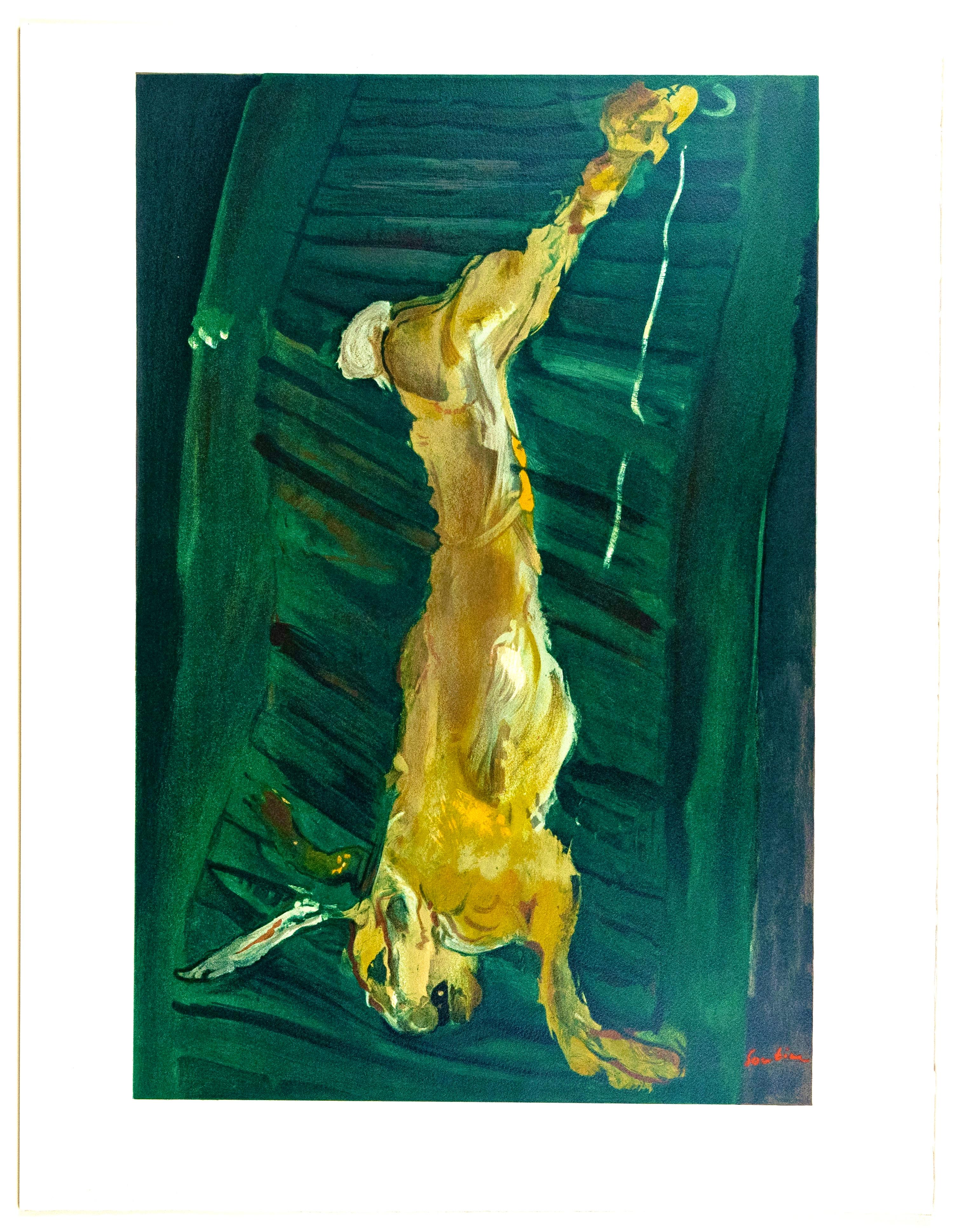 Soutine, Le Lièvre au volet vert, Soutine, Collection Pierre Lévy (after) For Sale 2