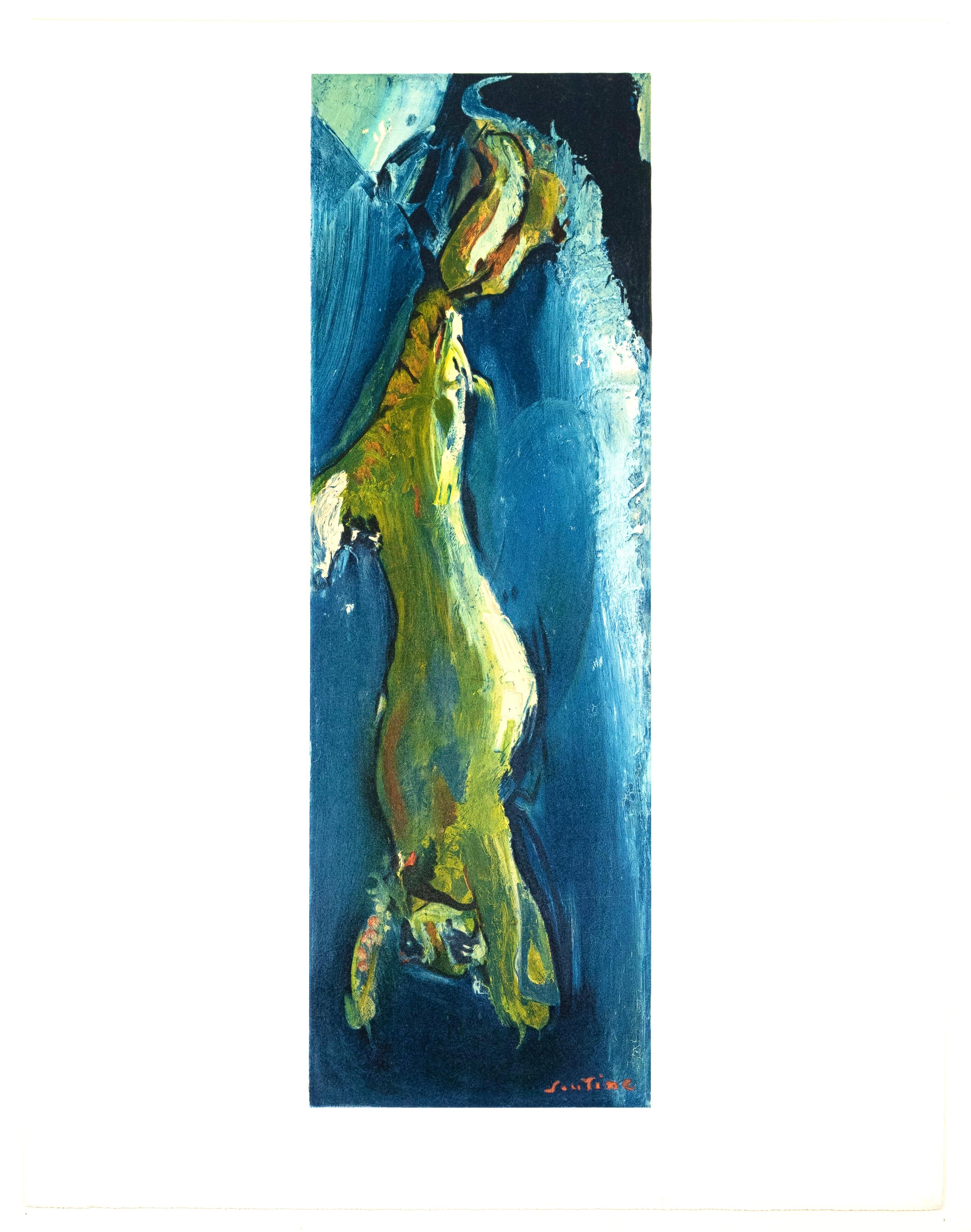 Soutine, Lièvre pendu, Soutine, Collection Pierre Lévy (after) For Sale 2