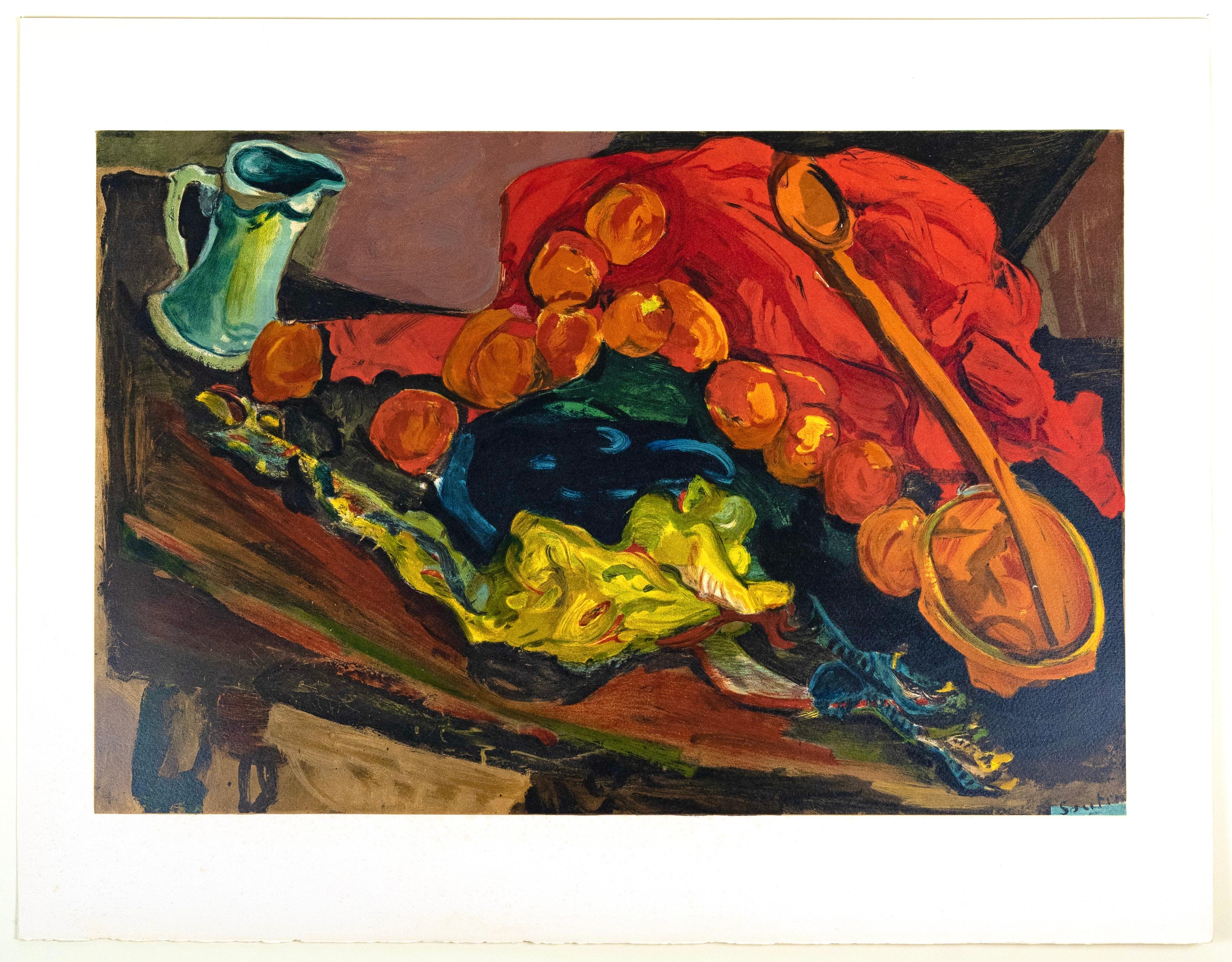 Soutine, Nature morte à la dinde, Soutine, Collection Pierre Lévy (after) For Sale 3