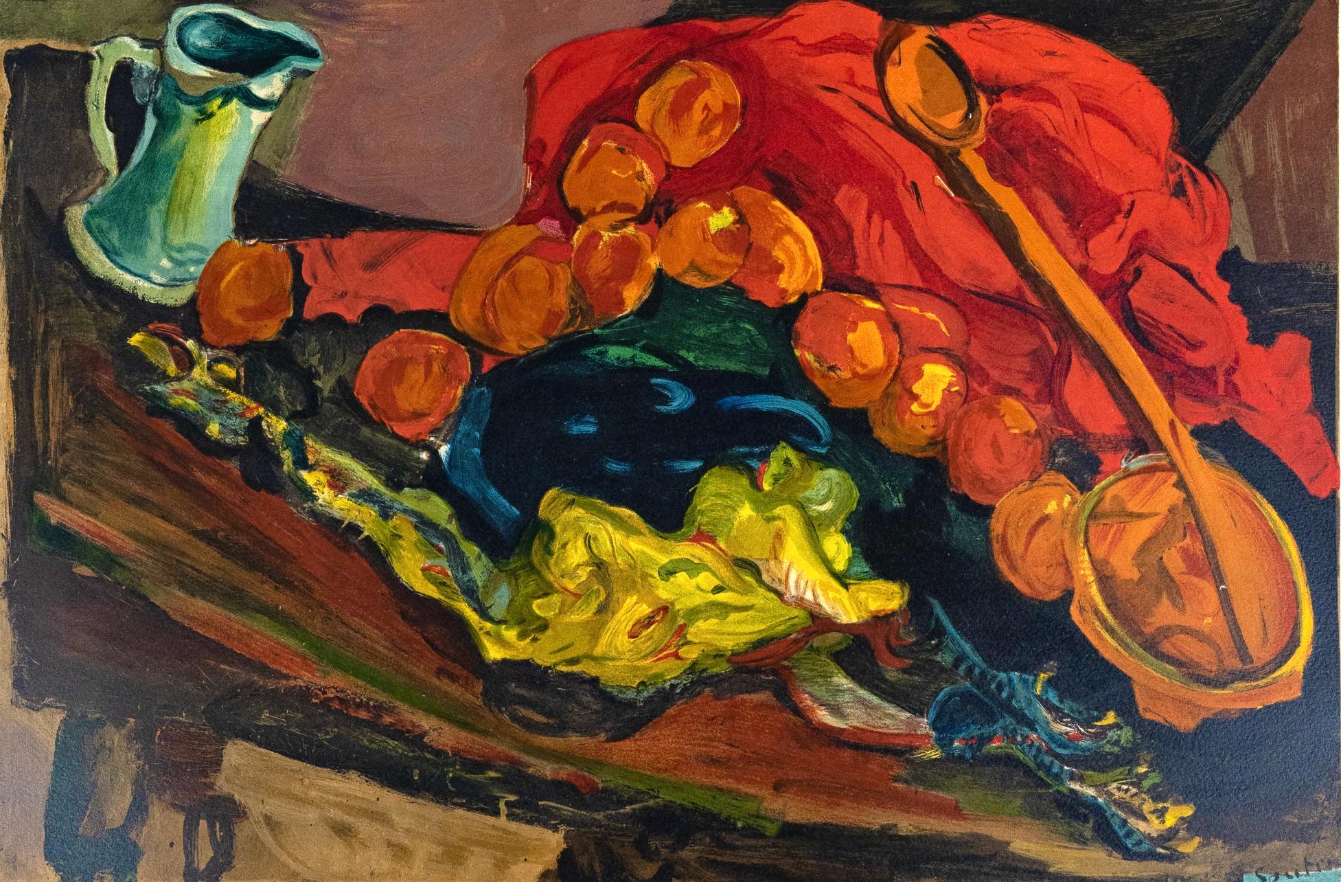 Chaïm Soutine Figurative Print - Soutine, Nature morte à la dinde, Soutine, Collection Pierre Lévy (after)