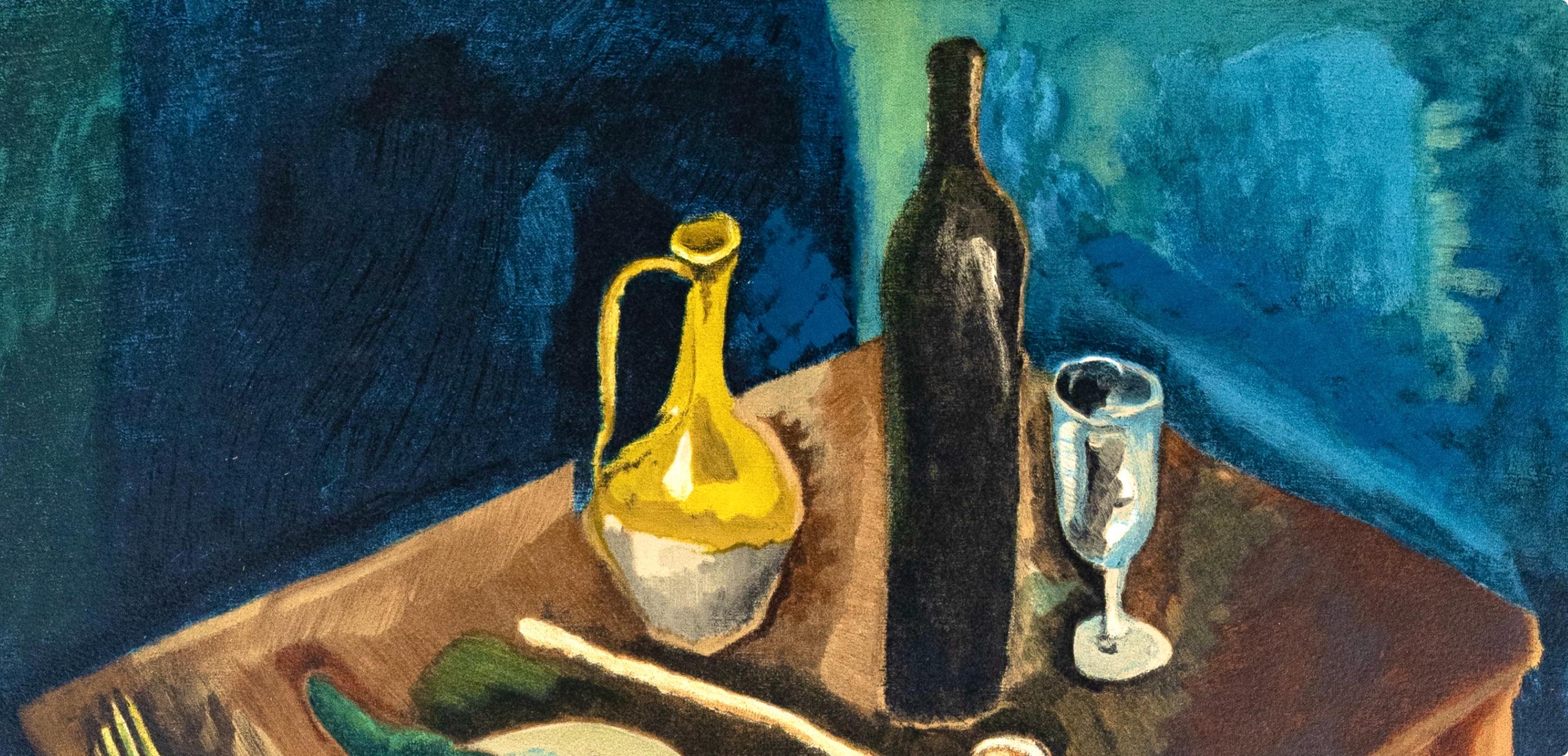 Soutine, Nature morte à la pipe, Soutine, Collection Pierre Lévy (after) - Post-Impressionist Print by Chaïm Soutine