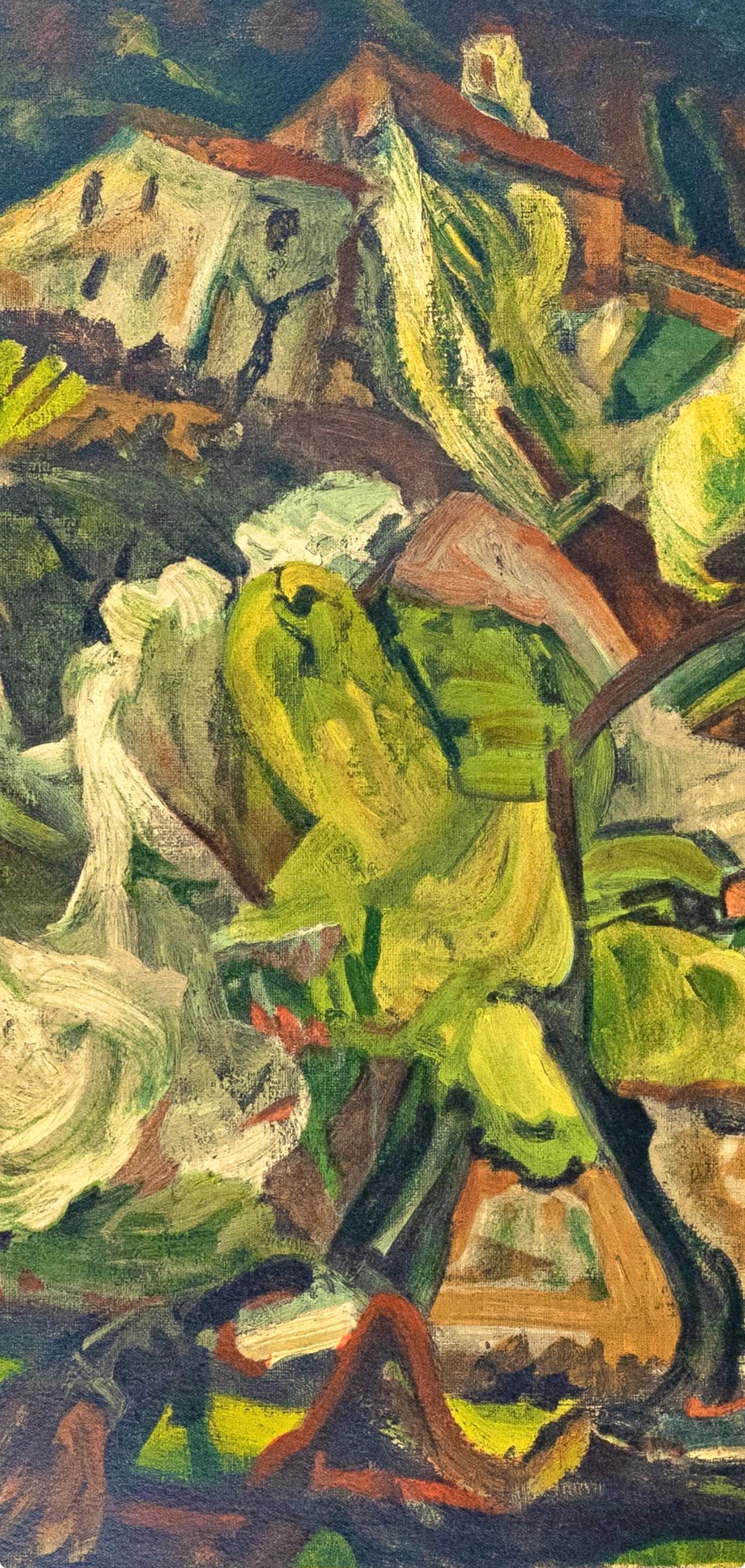 Soutine, Paysage à Cagnes, Soutine, Collection Pierre Lévy (after) - Post-Impressionist Print by Chaïm Soutine