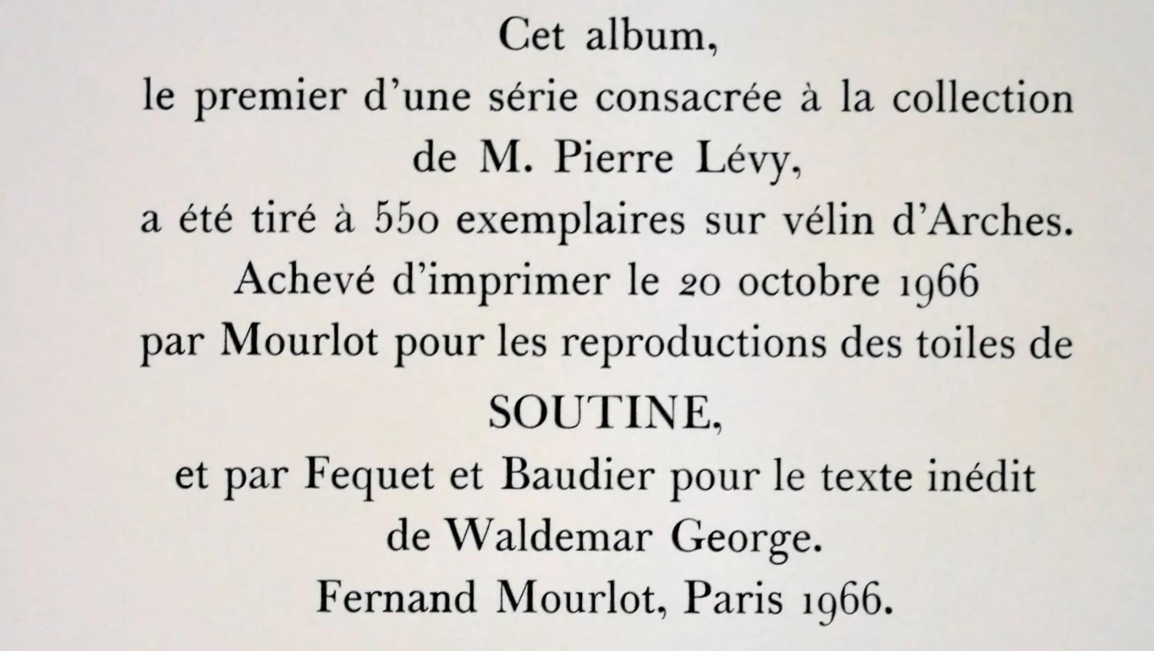 Soutine, Paysage à Cagnes, Soutine, Collection Pierre Lévy (after) For Sale 2