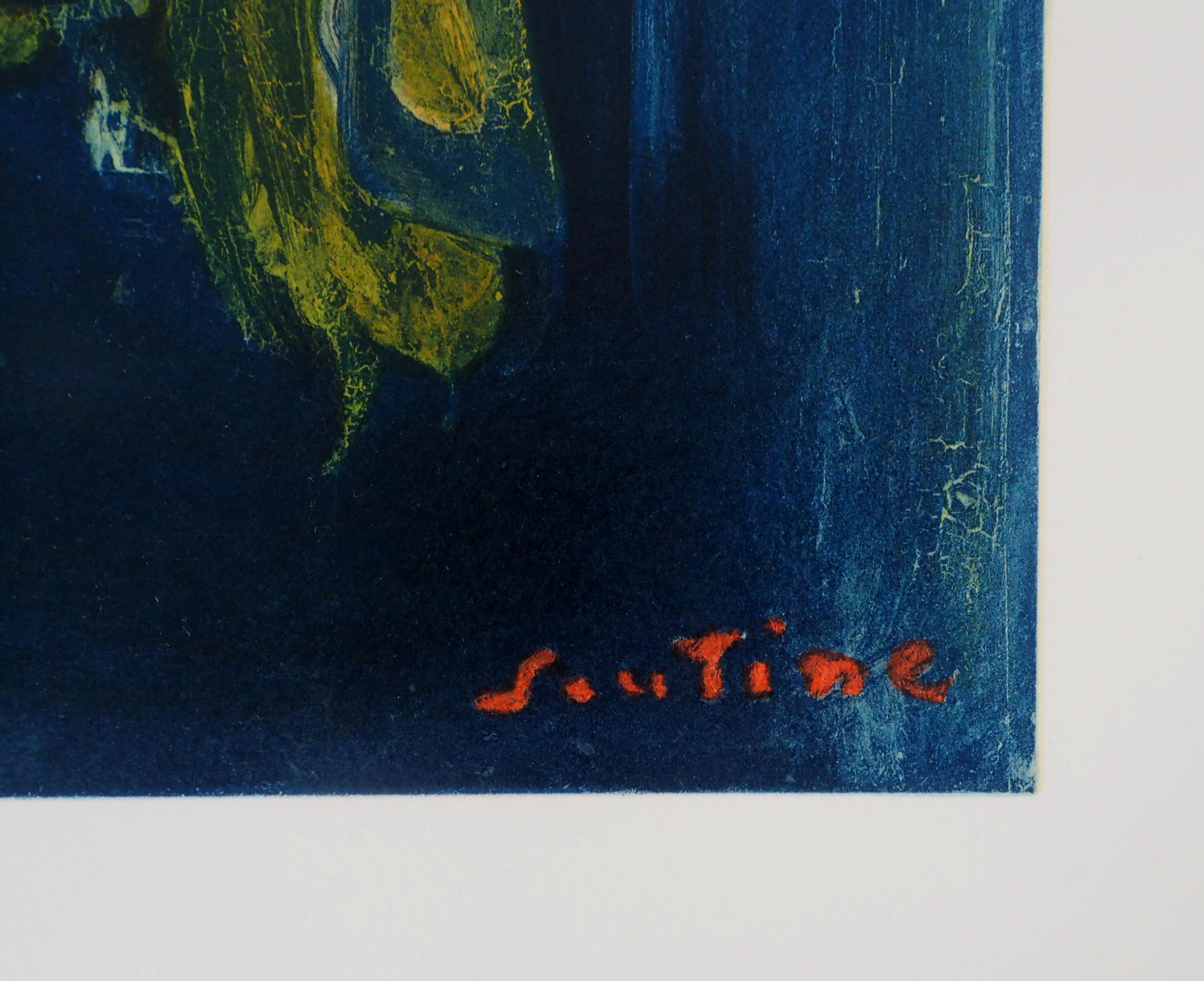 The Hanged Hare - Lithograph, Mourlot - Print by Chaïm Soutine