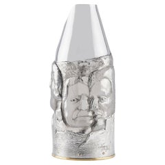 Chamapgne Bucket Handcrafted in Pure Silver, Luxury Collectible Jewelery, Italy