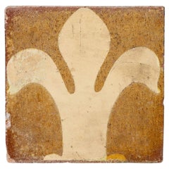 Chamberlain & Co Fleur de Lys Encaustic Tile
