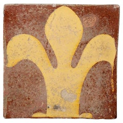 Chamberlain & Co Fleur de Lys Encaustic Fliese
