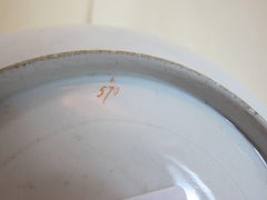 Chamberlain Worcester Porcelain Pattern 75 Dragons in Compartments Saucer D