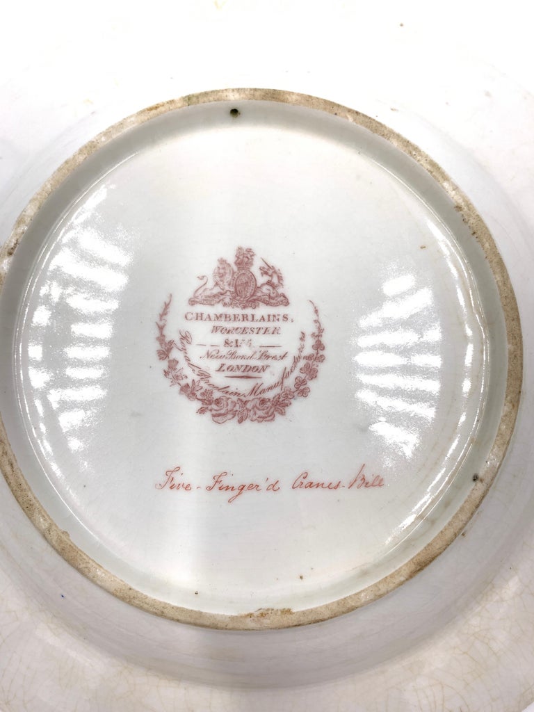 Chamberlains Armorial Plate Set from the Carnatic Service Nawab of the Carnatic For Sale 12