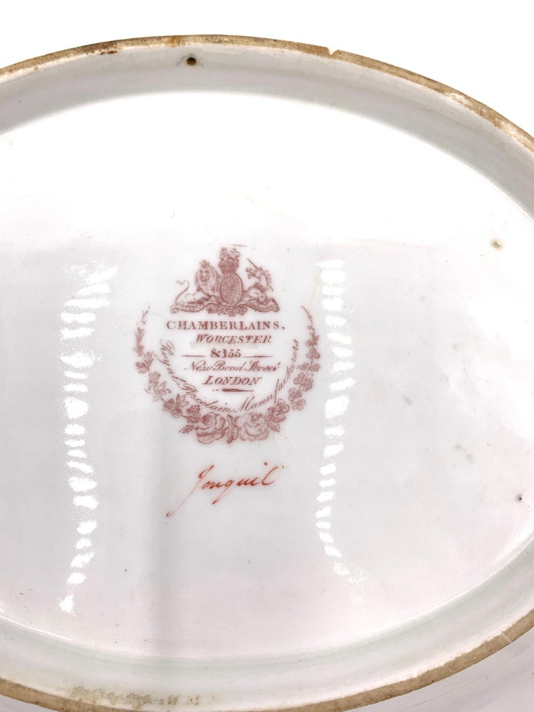 Chamberlains Armorial Plate Set from the Carnatic Service Nawab of the Carnatic In Good Condition For Sale In London, GB