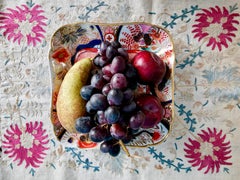 Chamberlains Worcester Porcelain Dish, Nelson or Fine Old Japan pattern, ca 1805