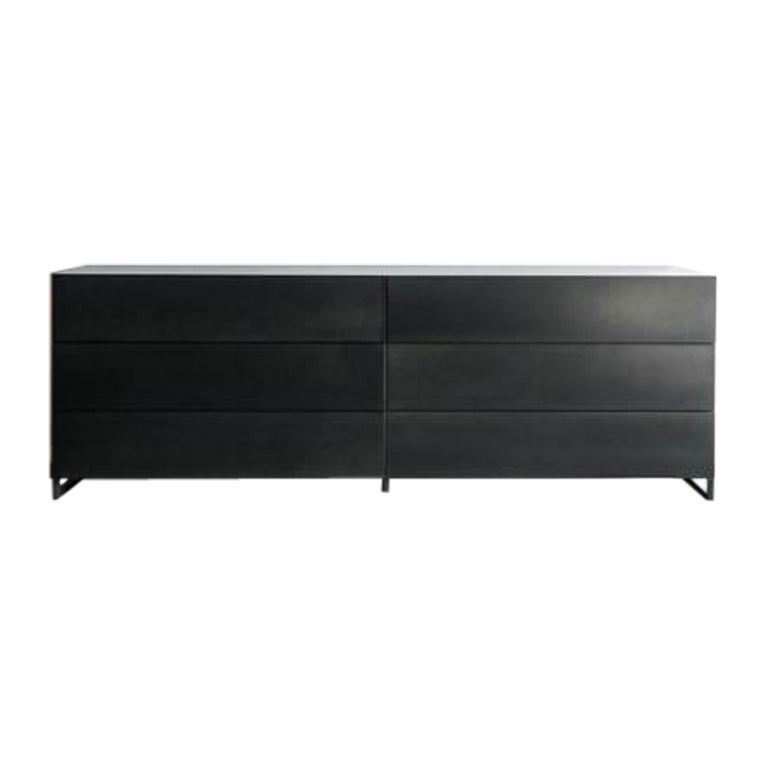 crate and barrel black dresser Tate Black 9-Drawer Dresser by Crate & Barrel main image 1