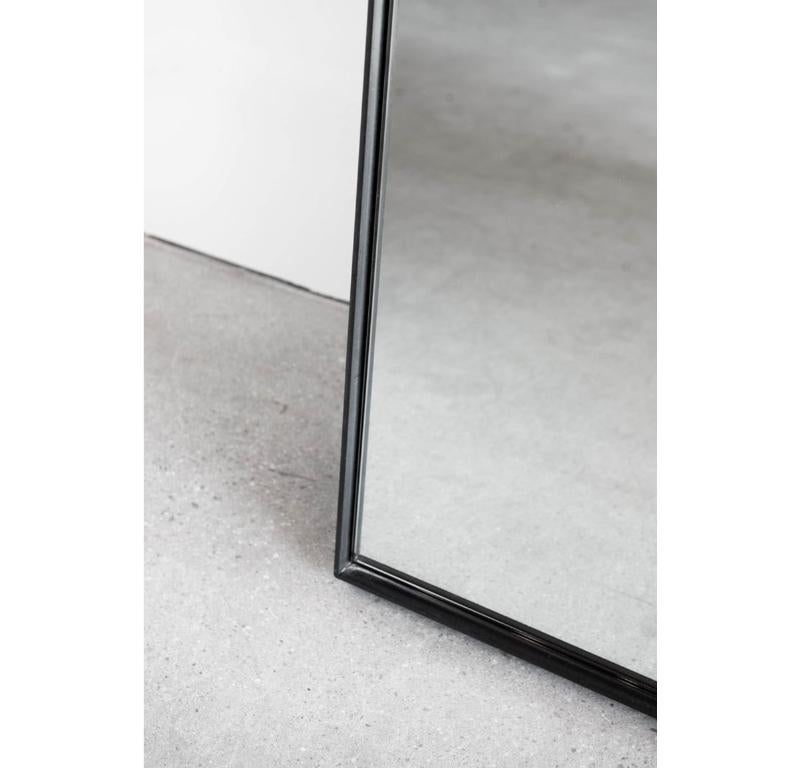 Américain Miroir industriel en acier de Croft House en vente