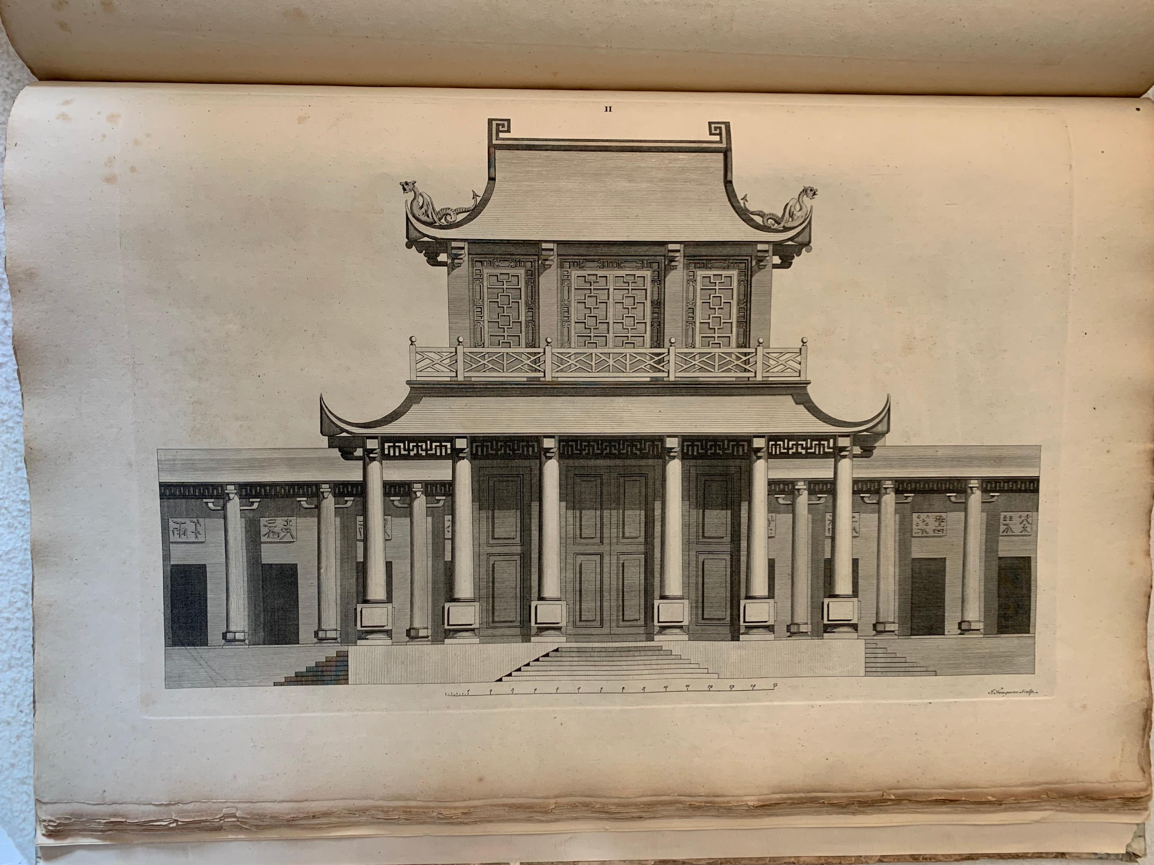 Chambers, Sir William, Designs of Chinese Buildings, Furniture, Dresses Etc For Sale 1