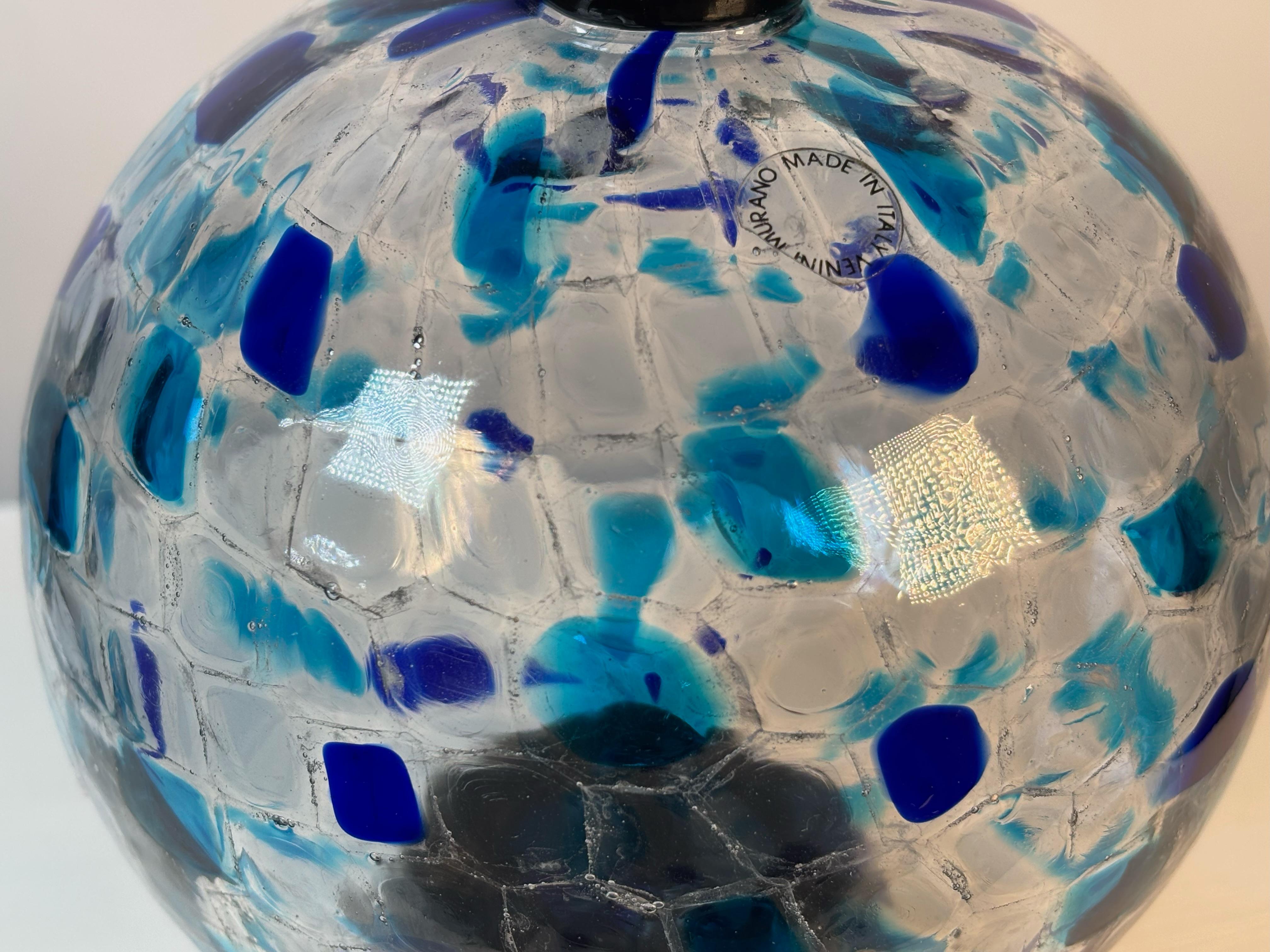 italien Bouteille Chambord en verre de Murano par Alessandro Mendini pour Venini en vente