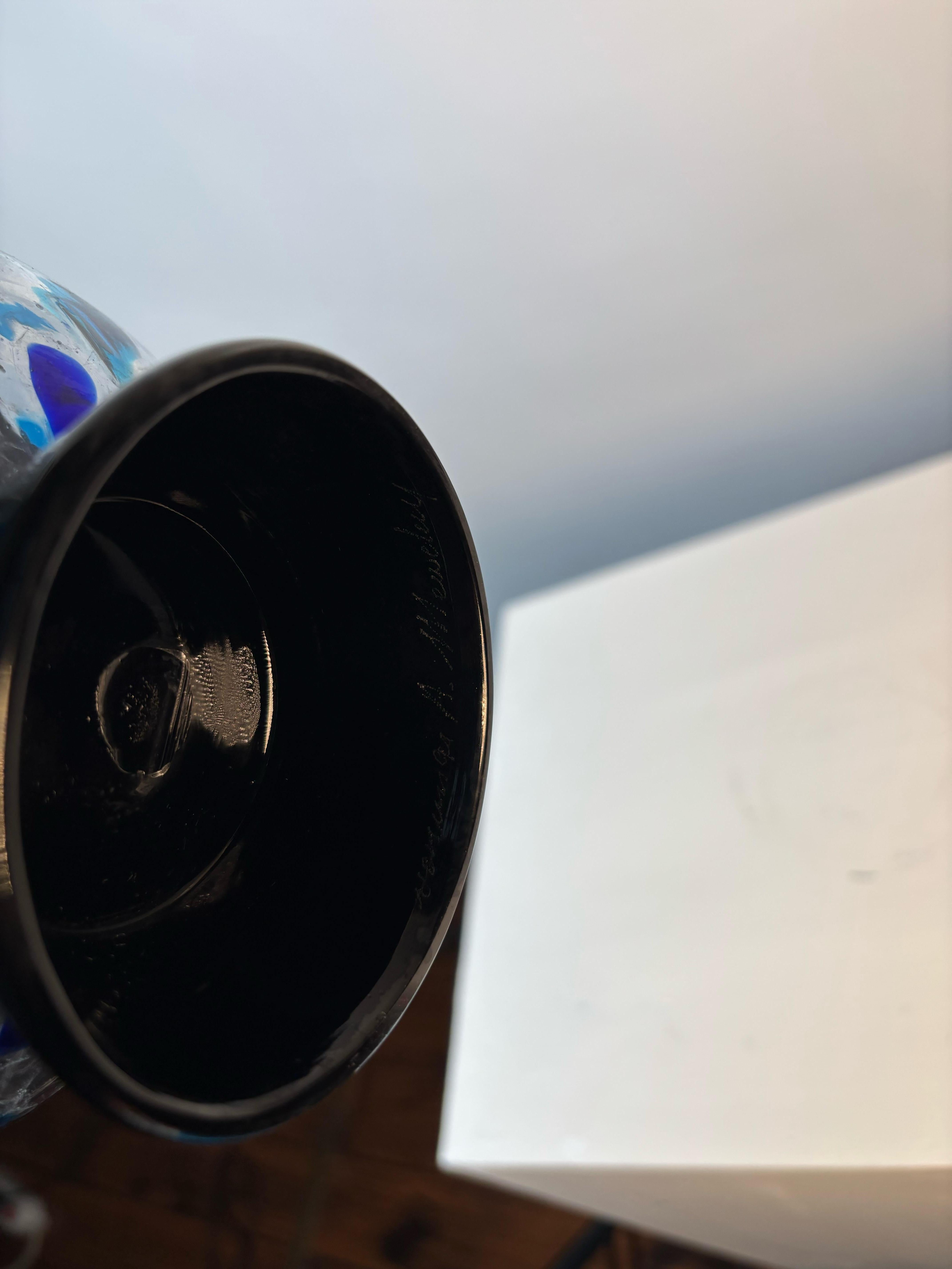 Verre de Murano Bouteille Chambord en verre de Murano par Alessandro Mendini pour Venini en vente