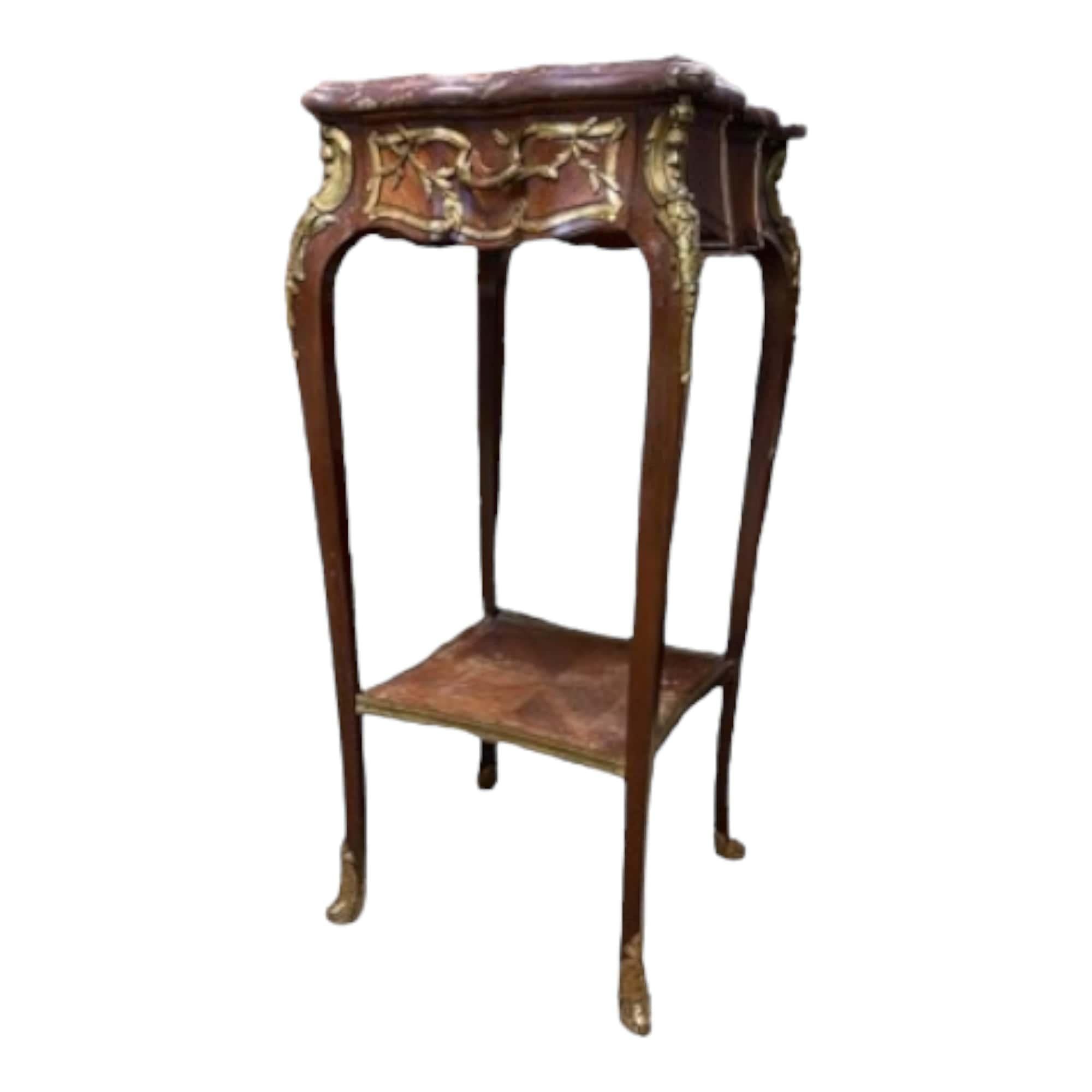 Bronze French 19th Century by Haentges Frères Rosewood Bedroom set  For Sale
