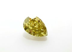 Chameleon Diamond - Real 1.53ct Natural Loose Fancy Green Yellow SI2 Diamond GIA