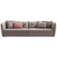 Chamfer 1 Three-Seat Sofa by Patricia Urquiola for Moroso