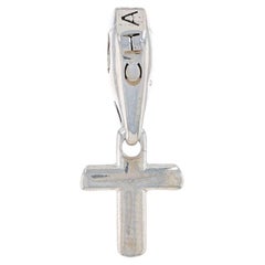 Chamilia Hanging Cross Charm - Sterling Silver 925 Faith Dangle GH-35