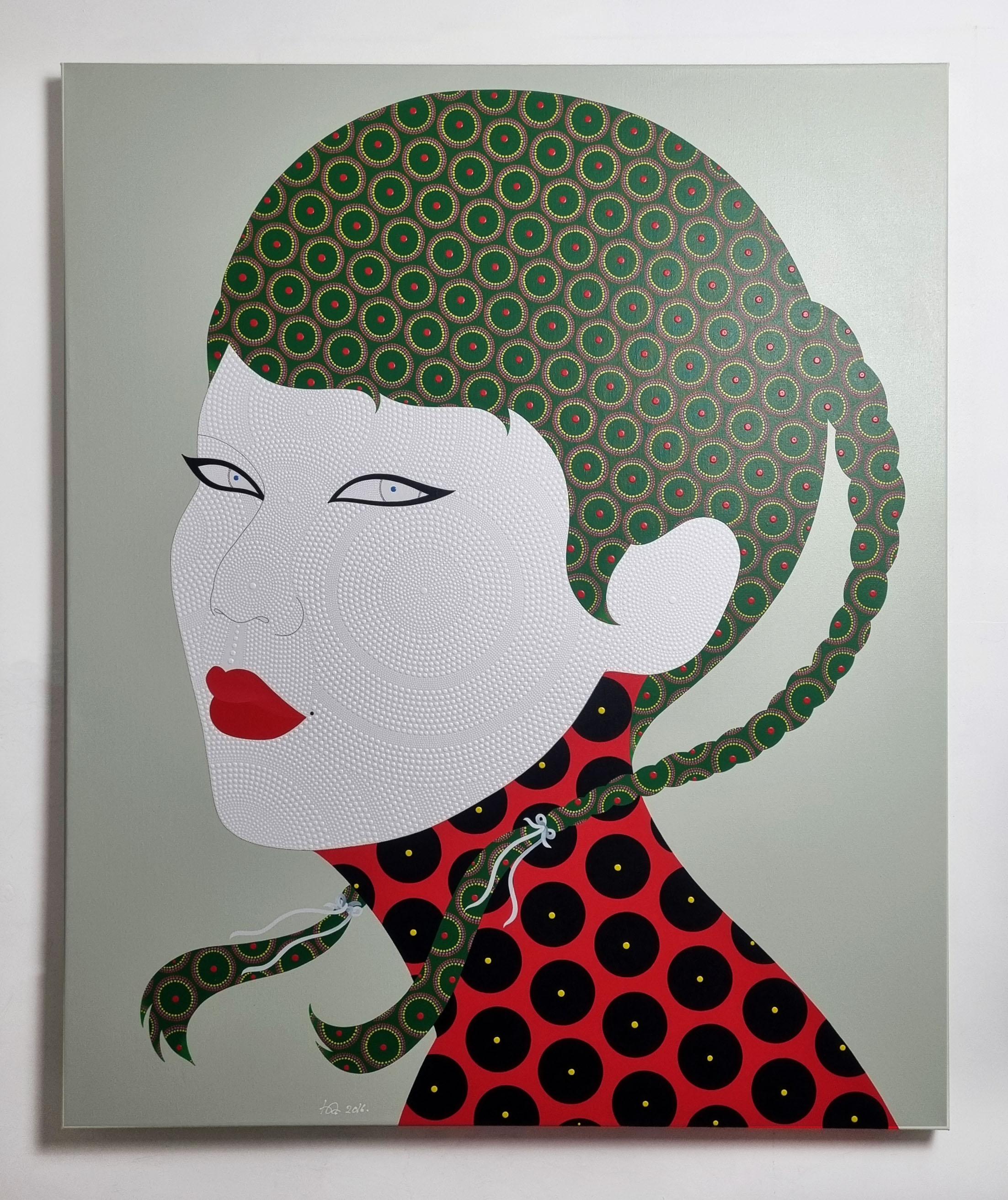 Lei n.48 - Painting di Chamnan Chongpaiboon