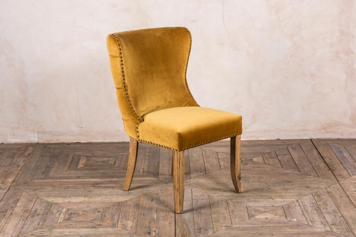 Chamonix Velvet Side Chair Range, 20th Century For Sale 7