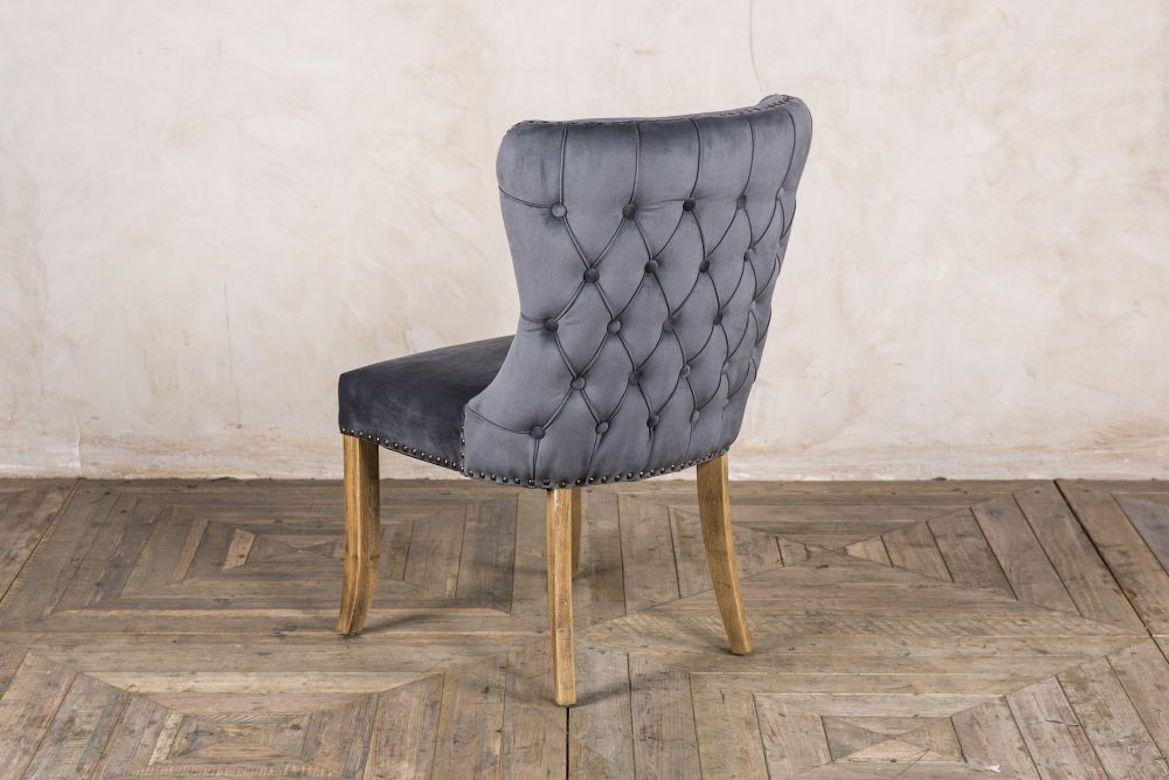 European Chamonix Velvet Side Chair Range, 20th Century For Sale