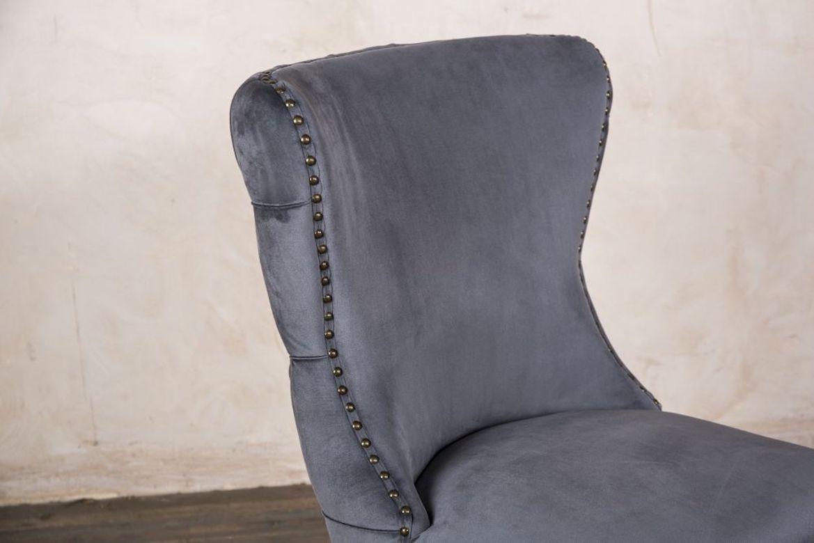 Chamonix Velvet Side Chair Range, 20th Century For Sale 1