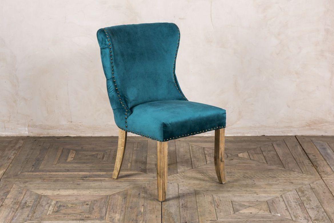 Chamonix Velvet Side Chair Range, 20th Century For Sale 3