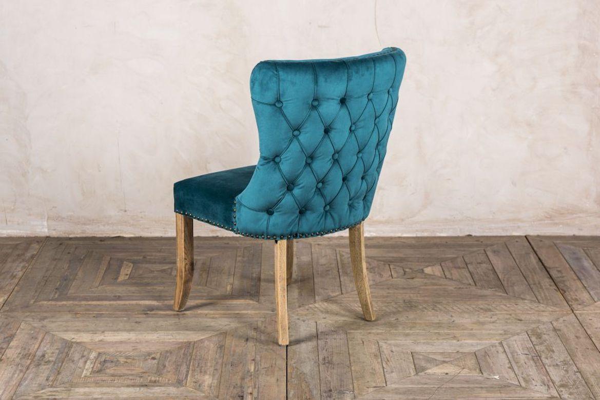 Chamonix Velvet Side Chair Range, 20th Century For Sale 4
