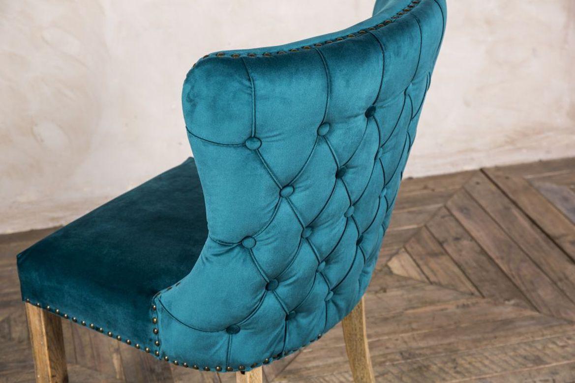 Chamonix Velvet Side Chair Range, 20th Century For Sale 5