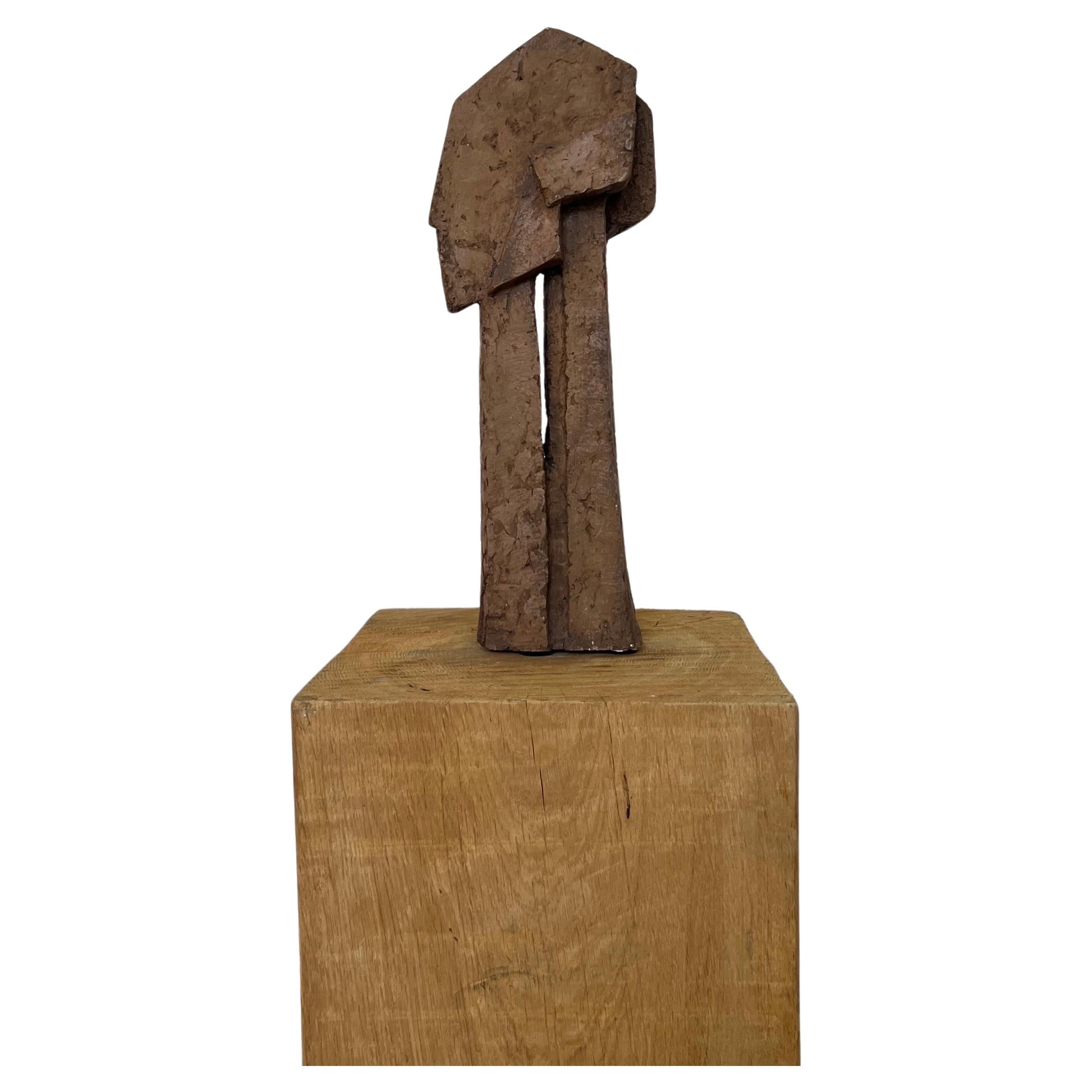 Chamotte Abstract Sculpture