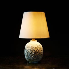 Chamotte Table Lamp in Ceramic by Gunnar Nylund