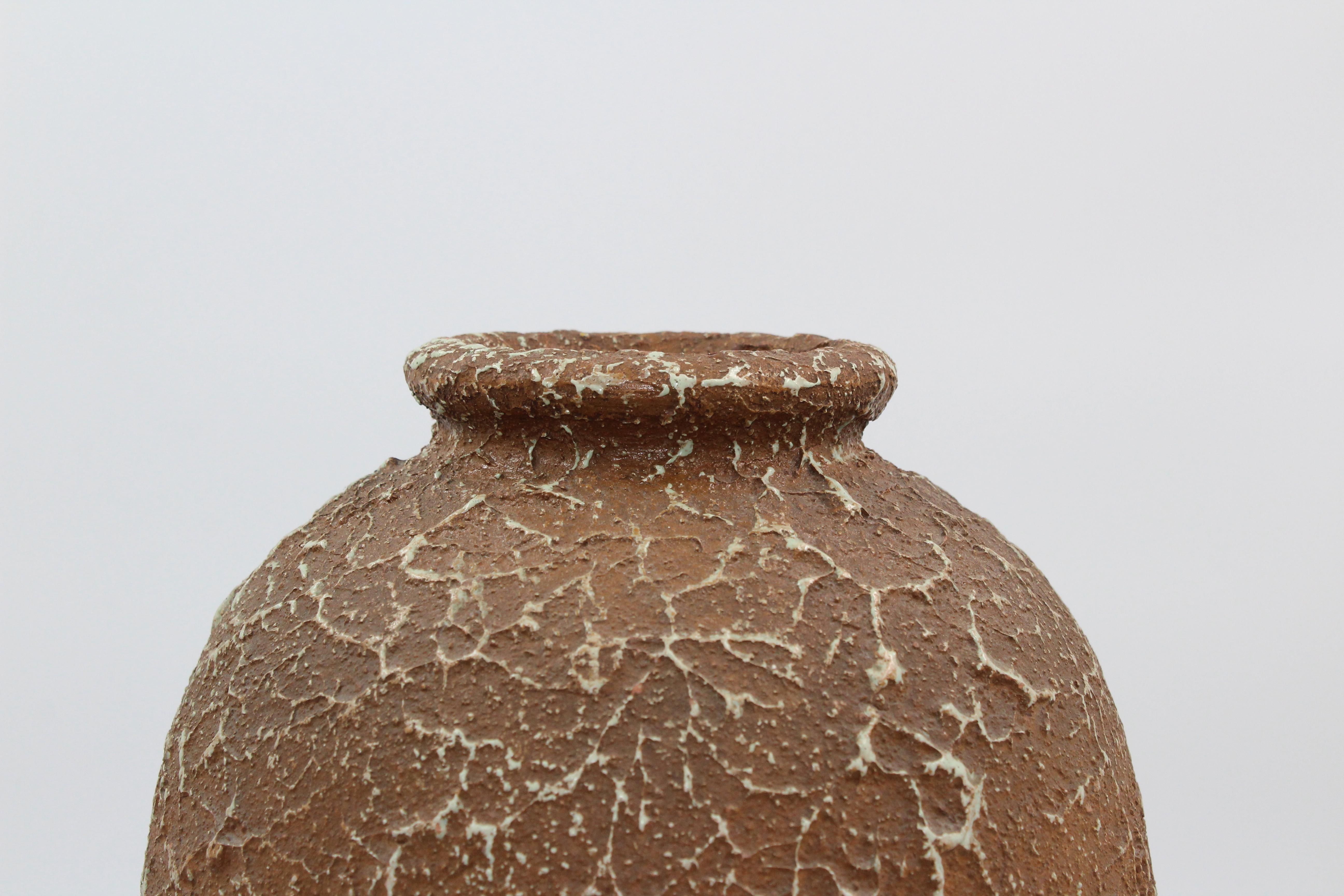 Swedish Chamotte Vase by Andersson & Johansson Höganäs, Early 1900s For Sale